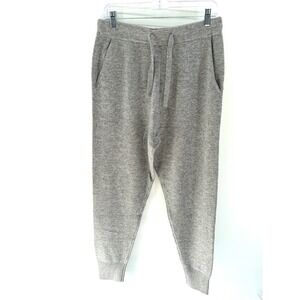 MARTHA by Martha Stewart Womens Knit Jogger Pants & Shirt Cozy Grey Size S